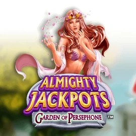 Almighty Jackpots: Garden of Persephone by Novomatic, showcased at realzcasinoo.com.pl – game logo