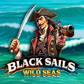 Black Sails Wild Seas logo – Slots by Infinity Dragon Studios at Realz Casino