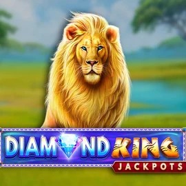 Diamond King Jackpots logo by SpinPlay Games Realz Casino