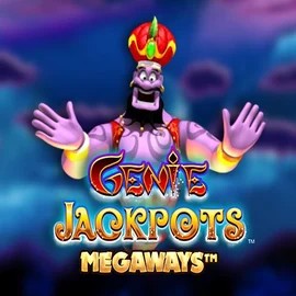 Genie Jackpots Megaways casino game by Blueprint Gaming – featured logo at Realz Casino