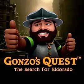 Gonzo's Quest logo by NetEnt at Realz CasinoGonzo's Quest