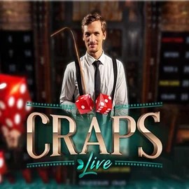 Live Craps logo by Evolution Realz Casino