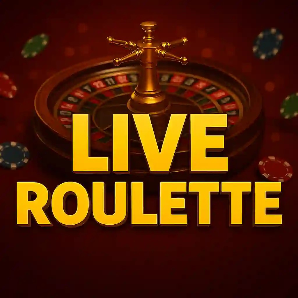 Live Roulette slot logo by Evolution at Realz Casino