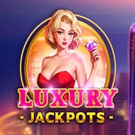 Jackpots logo of Luxury Jackpots from Triple Cherry at Realz Casino
