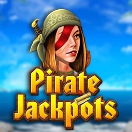 Pirate Jackpots logo by Belatra Games at Realz Casino