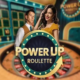 PowerUP Roulette by Pragmatic Play, showcased at realzcasinoo.com.pl – game logo