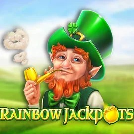 Rainbow Jackpots game by Red Tiger Gaming – logo hosted on Realz Casino