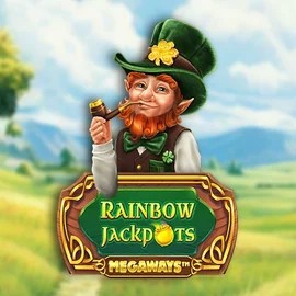 Rainbow Jackpots Megaways slot icon by Red Tiger Gaming, available at Realz Casino
