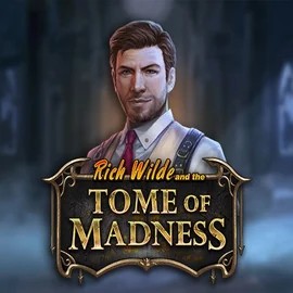 Tome of Madness slot logo by Play'n GO at Realz Casino