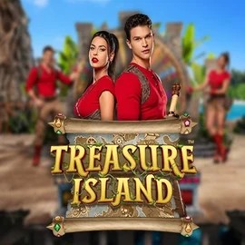 Official Live Casino logo: Treasure Island by Pragmatic Play at Realz Casino